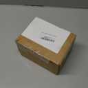 220W Power Inverter Compatible with Milwaukee 18V Battery, DC 18V to AC 110V Portable Power Station Generator with 1 AC Outlet, 2 USB Ports & 1 Type-C Fast Charging, 400LM LED Work Light (2-Pack) (Red)