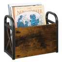 YINMIT Magazine Holder, Magazine Rack Floor, Magazine Storage Basket, Folder Organizer Bin for Books, Newspapers, Tablets