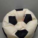 Big Joe Sports Ball Child-Sized Bean Bag Chair for Kids, Soccer Ball Plush, Ultra-Soft Lightweight Polyester Blend, 2.5 Foot Refillable
