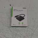 Belkin USB C to HDMI Adapter + USBC Charging Port to Charge While You Display, Supports 4K UHD Video, Passthrough Power up to 60W for Connected Devices, Compatible with MacBook, iPad, Windows Black