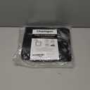 50 Pack 7.5 Mil Mylar Stand Up Bags - 8.5x6.5 Inches Resealable Smell Proof Pouch Bag withstand Hot Water - Heat Sealable Foil Zipper Sample Pouches for Food Storage - Black