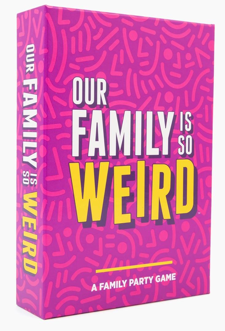 DSS Games Our Family is So Weird - A Fun Family Party Card Game to Decide Whos Most Likely to Idea for Kids, Adults & Groups | Great for Conversation Starters, Family Game Night
