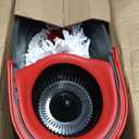 O-Cedar EasyWring Microfiber Spin Mop & Bucket Floor Cleaning System + 2 Extra Refills, Red/Gray