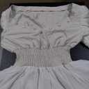 daizbella Medieval Renaissance Dress Fairy Elf Dress Retro Cinched Waist Medieval Costume, Medium
