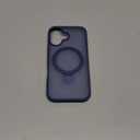 IYH Magnetic Case for iPhone 17 6.3 inches, 360 Rotatable Ring Stand, MagSafe Compatible, Military-Grade Shockproof, Translucent Design Skin-Feel TPU Frame(Blue)