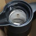 70Oz Thermal Coffee Carafe for keeping hot, Airpot Insulated Carafe Stainless Steel Thermal Pot for Coffee, (black+silver)