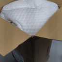 Lisara Bassinet Mattress, 41" x 29" Dual Sided Gel Memory Foam Mattress with Waterproof, Removable and Breathable Ice Silk Cover, Fit for 4moms Breeze Plus Portable Playard