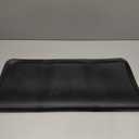 KitchenClouds Kitchen Mat Cushioned Anti Fatigue Rug 17.3"x28" Water Resistant, Non Slip, Standing and Comfort Desk/Floor Mats for House Sink Office (Black)