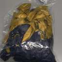 Black and Gold Balloons, Metallic Gold and Black Balloons for Birthday, Retirement, Graduation, New Year's Eve Party Decorations