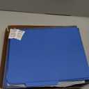Universal UNV10301 Bright Colored 2-Divider Letter Size Pressboard Classification Folders - Cobalt Blue (10/Box)