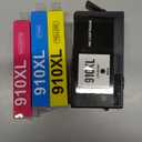 910 910XL Ink CartridgesWork with OfficeJet Pro 8015e 8025e Printer