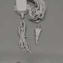 25FT Outdoor Power Adapter for WYZE Cam V4, Cam OG/V3/V3 Pro, L-Shape Micro USB Extension Cable for WYZE Cam Pan V3, Replace for WYZE Plug, IP67 Waterproof Flat Cable Charge Your Camera (White)