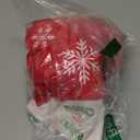 Finebee First Christmas Baby Toys,Sensory Plush with Gingerbread Man Rattles Santa Claus Crinkle Toys for Baby, for Kids Girls Boys, Infant Stocking Stuffers