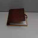 Photo Album 4x6 200 Photos, Genuine Leather Photo Albums with Writing Space with 30 Writing Paper, Travel Family Wedding Kids Graduation Ultrasound Baby Picture Album Scrapbook Photo Album (Simple)