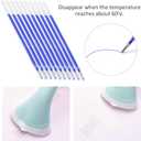 100 PCS Heat Erasable Fabric Refills, Disappearing Ink Pen for Fabric Quilting Sewing, Fabric Marking Pens Fabric Markers