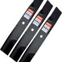 Grasscool Raptor SD 52 inch Deck Hustler Mower Blades Replacement 603995 | Fits Fastrack Super S Mini Z X-ONE 52'' Zero Turn Lawn Tractor Riding Lawnmower,High Lift Mulching Bagging,OEM 795526 783753