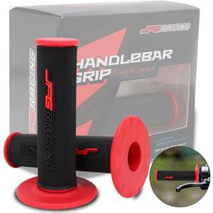 Dirt Bike Grips 7/8 Motorcycle Grips ATV Handlebar Grips Universal for CR125 250 CRF50 80 230 250 TRX450 XR50 70 100 400 CT125 CBR Dirt Pit Bike ATV Enduro Supermoto - Red