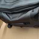 SwissGear Sion Softside Expandable Spinner Luggage Durable Lightweight Travel Suitcase, Dark Grey, Checked-Medium