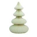 57" Bright Paper Christmas Tree – Tall Honeycomb & Cardboard Style Foldable 3D Holiday Decoration, Classic Centerpiece, Reusable Eco-Friendly Décor