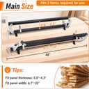 48" Panel Clamp 1 Pack with 2 U-Shaped Blocks