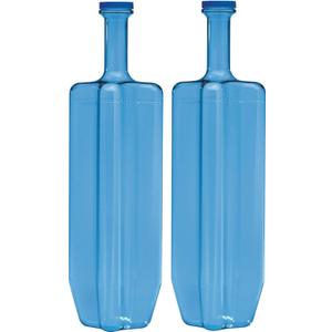San Jamar Rapi-Kool Plastic Chill Utensil, 128 Ounces, Blue, (Set of 2)