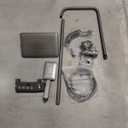 Bathroom Shower Faucet Set Multi Function Gun Metal Rain Wall Mount Mixer Tap