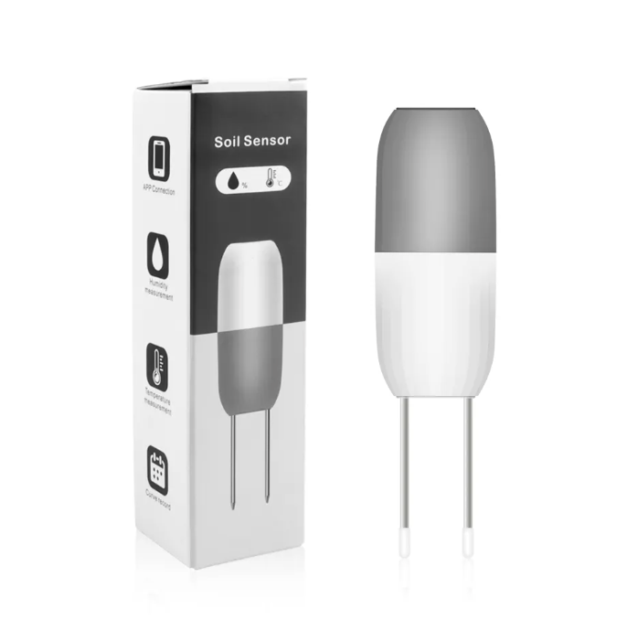 Satxtrem Smart Soil Moisture Sensor, Specially Equipped with Satxtrem WiFi Water Timer Auto Watering (White-Sensor)