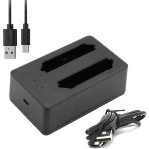 2 Slot Charger Compatble with TC77 TC70 TC75 TC70x TC700 TC72 TC700H TC700K 82-171249-01 82-171249-02 BTRY-TC70X-46MA1-01 BTRY-TC7X-46MA2 BT-000318
