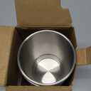 Elk and Friends Stainless Steel Kids + Toddler Drinking Cups | 12oz Tumblers with Colored Base | Durable + Stackable | Travel, Camping + Outdoors | Dishwasher Safe | 4 Pack (Green/Orange/Blue/Yellow)