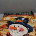 Lighted Christmas Garden Flag for Outside, Led Snowman Garden Flag, Winter Yard Flag 28x40 Double Sided for Outdoor Yard Porch Lawn Decor