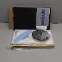 GWGTHZ Stainless Steel Gold Paper Towel Holder Countertop for Kitchen Bathroom, Standing Paper Towel Holder with Weighted Base