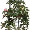 Garden Trellis,Tomato Cage for Climbing Plants Outdoor, Plants Trellis Support for Climbing Vines, Plant Support for Vegetables, Plant Flower Trellises for Clematis Jasmine Outdoor Indoor-1 Pack