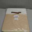 Large Toy Storage Box with Lid, Sturdy Toys Storage Chest Bin Organizer Basket with Dividers for Kids, Boys, Girls, Nursery, Closet, Bedroom, Playroom 25"x13" x16" (Beige and White)