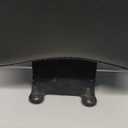 Motorcycle Driver Backrest Sissy Bar Pad for Rebel 300 500 CMX300 CMX500 2017-2024 Back Rest Rider Seat Backrest Cushion Pad Accessories, Plug-in Black