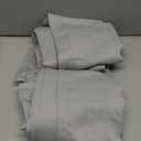 Yakamok Blackout Curtains Room Darkening Thermal Insulated Window Panels,Solid Grommet Top Drapes for Bedroom/Living Room(70Wx84L, Light Grey, 2 Panels)