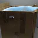 Baby Play Mat for Floor,1.3" Thick Elasti-Foam 50"50" Playpen Mat for Tummy Time,Water Repellent Soft Coral Velvet for Toddler,Infant,Kids,Non-Slip Backing Safe for Crawling(Light Blue)