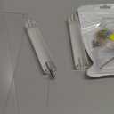 YestBuy 4 Tier Cupcake Stand Acrylic Tower Display with LED Light Premium Holder Dessert Tree Tower for Birthday Cady Bar Dcor Weddings, Parties Events (Yellow Light)