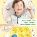 Yetonamr Easter Eggs Toys for Babies Boys Girls Kids, Toddler Easter Basket Stuffers Prefilled Easter Eggs with Toys Inside Filled Infant Montessori Toys Gifts for Toddlers Babies Boys