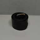 Shihanee Christmas Tooled Leather Santa Claus Belt and Buckle - 3" Wide Merry Christmas to All Cowhide Tooled Leather Belt for Party Santa Costume Cosplay