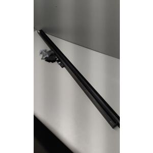 2 45" Long Black Metal Bars