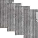 4PCS Foam Wood Tile Self-Adhesive Wall Stickers Distressed Wood Grain Wallpaper Thickening Self-Adhesive Wall Stickers Wall Panels for Various Surfaces Smooth & Rough, 11.8In X 23.6In (4, CLS-34)