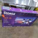 Roku Smart TV 2025  50-Inch Select Series, 4K HDR TV  RokuTV with Enhanced Voice Remote  Flat Screen LED Television with Wi-Fi for Streaming Live Local News, Sports, Family Entertainment