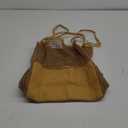 KPX Beach Bag with Mini Pocket, Beach Tote Bags for Women Large Foldable Mesh Swimming Pool Travel Bags - Sandproof (Khaki)