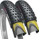 Fincci Maori 29 x 2.25 Inch Bike Tire Foldable 57-622 60 TPI with Nylon Protection for Mountain Enduro Gravel MTB Hybrid Bicycle (Pair)