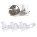 Dreambaby Lever Door Child Safety Lock - Fits Most Lever Handles- Baby Proof Doorknob Guard -White - 3 Pack