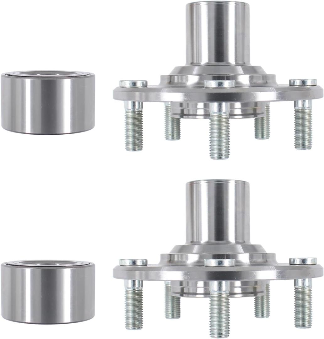 ApplianPar 2Pcs Front Wheel Hub and Bearing Kit for Civic 2012 2013 2014 2015