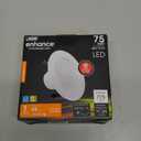 Feit Electric 4 in. Integrated LED White Retrofit Recessed Light Trim Kit Dimmable CEC Title 24 High Output Downlight Soft White 2700K LEDR4HO/927CA