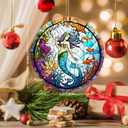 Dodosky Mermaid Christmas Tree Ornament - Keepsake Gift for Mermaid and Animal Lovers