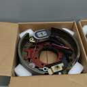 12-1/4" x 5" (12.25" X 5") Pair Electric Trailer Brake Assembly Compatible with Dexter 12,000 lbs (12K) Trailer Axles, 7-Bolts Left and Right, Replace# K23-442, K23-443