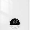 CAMPLUX Tankless Water Heater Electric 4.5kW 110~120V Small Instant Hot Water Heater, Point-of-Use, Save Space for Sink Wall Mounted LED Digital Display CSA Certified TE05